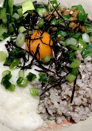 ぶっかけ蕎麦の実-レシピのメイン写真