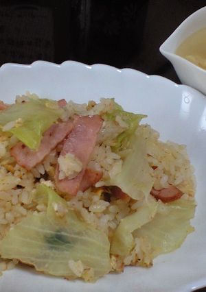 レタスチャーハン-レシピのメイン写真