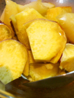 簡単さつまいもとりんごの含め煮-レシピのメイン写真