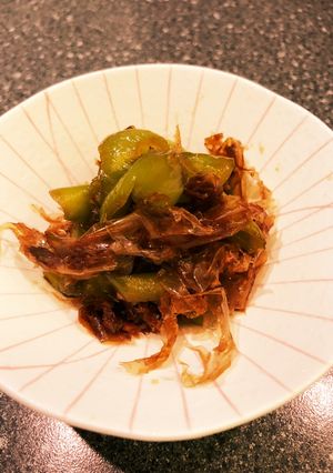 福耳とうがらしの佃煮-レシピのメイン写真