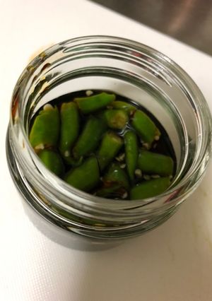 青唐辛子酢醤油-レシピのメイン写真