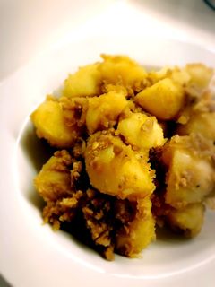 じゃがいものそぼろ煮~カレー風味~-レシピのメイン写真