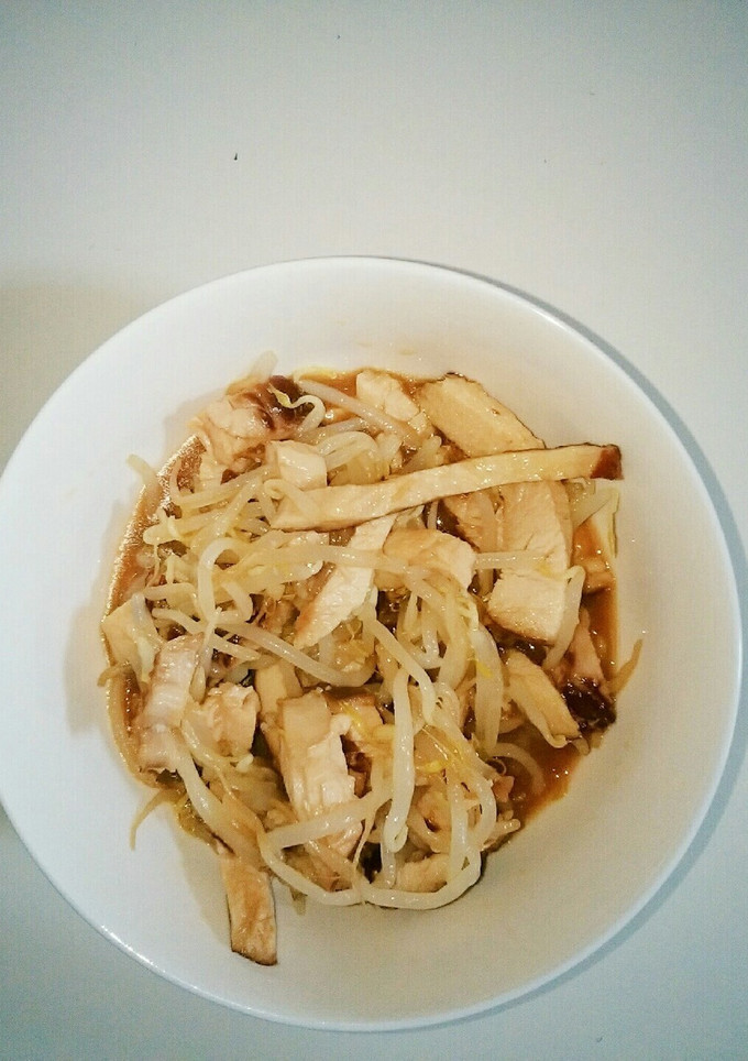 鶏ハムともやしの中華和え-レシピのメイン写真
