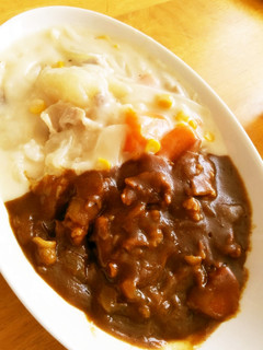 3度楽しめる♬カレー&シチューライス-レシピのメイン写真