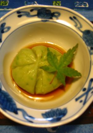 みどりのゴマ豆腐-レシピのメイン写真