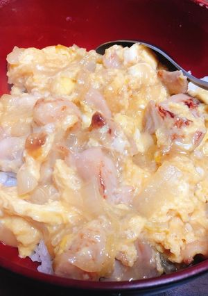 簡単!スタミナ系親子丼-レシピのメイン写真