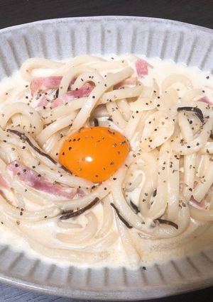 カルボナーラ-レシピのメイン写真