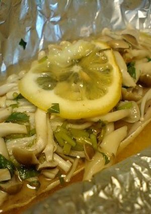 サッパリ美味しい★魚ときのこの蒸し物-レシピのメイン写真