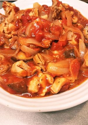 鶏もも肉のトマト煮-レシピのメイン写真