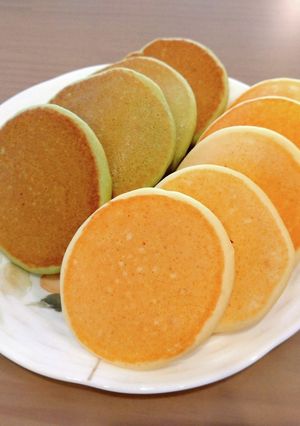 米粉と大豆粉のパンケーキ☆グルテンフリー-レシピのメイン写真