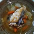 お出汁が美味しい鰆と野菜のおしる