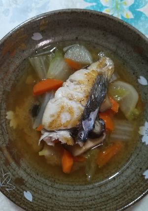お出汁が美味しい鰆と野菜のおしる-レシピのメイン写真