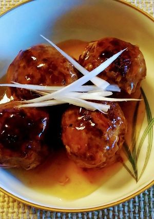 肉団子のあんかけ❤️-レシピのメイン写真