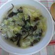 キャベツの芯まで☆ヘルシー中華スープ