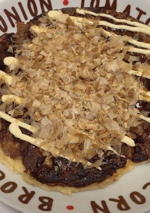 糖質制限☆おからパウダーお好み焼き-レシピのメイン写真