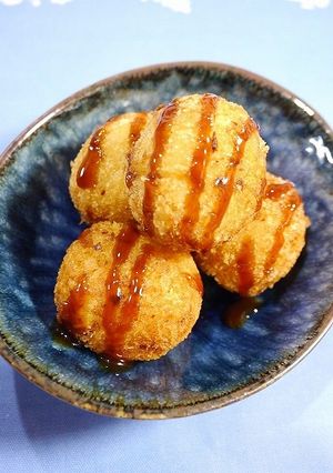 簡単！キャベツの芯☆カレーコロッケ-レシピのメイン写真