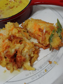 チーズ鱈と野菜の かき揚げ-レシピのメイン写真