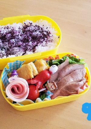 お姉ちゃんに鶏ハム弁当。9/14-レシピのメイン写真