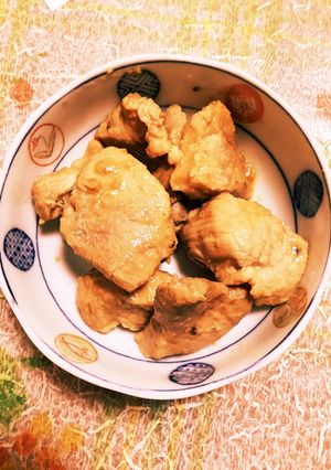 ☆豚ももブロックの味噌焼き☆-レシピのメイン写真