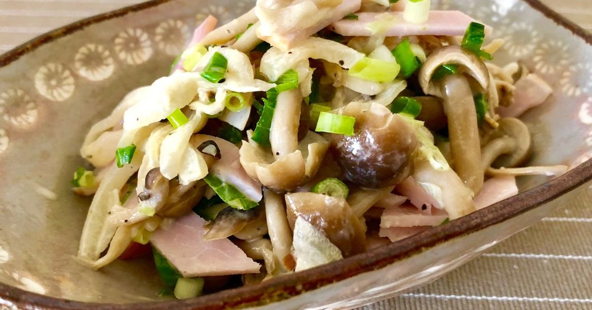 基本からアレンジまで！思わずつくりたくなる「キノコ ハム」の
