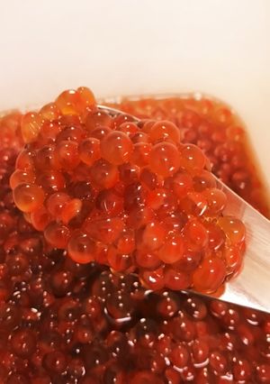生筋子のほぐし方 醤油漬け-レシピのメイン写真