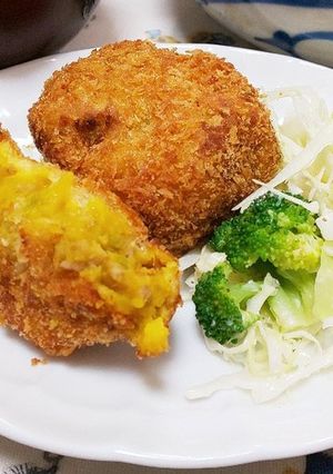 あごだしとかぼちゃのコンビコロッケ-レシピのメイン写真