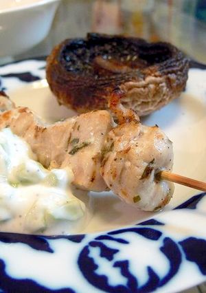 爽やかな味の地中海風チキン･ケバブ-レシピのメイン写真