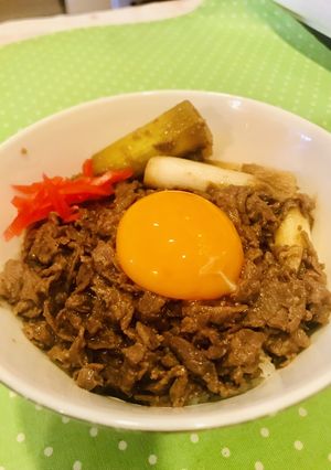 ごまネギ牛丼-レシピのメイン写真