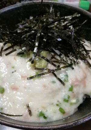 暑い日にサッパリとろろご飯シーチキン-レシピのメイン写真