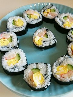 巻き寿司1本分と2本分の酢飯の分量覚書-レシピのメイン写真