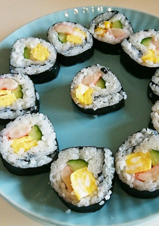 巻き寿司1本分と2本分の酢飯の分量覚書-レシピのメイン写真