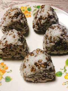 菊芋もち麦おにぎり-レシピのメイン写真