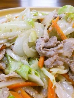 豚小間キャベツごま味噌炒め。-レシピのメイン写真