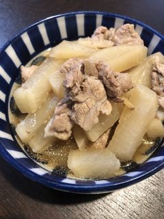 大根と豚肉の煮物-レシピのメイン写真