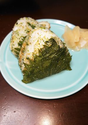 ちくわの磯辺揚げ風悪魔のおにぎり-レシピのメイン写真