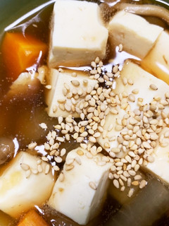 全てレンジ野菜あんかけ豆腐-レシピのメイン写真