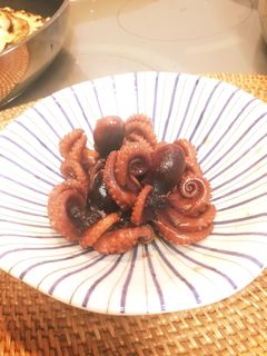 イイダコの煮付け-レシピのメイン写真
