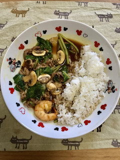 えびとほうれん草のカレー♫-レシピのメイン写真