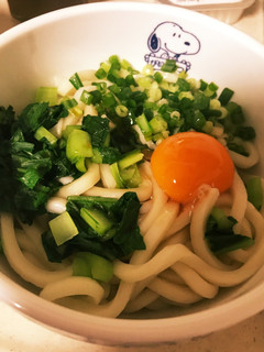 ひと手間でめっちゃ美味釜玉うどん(甘め)-レシピのメイン写真