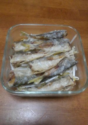 アジの唐揚げ砂糖酢かけ-レシピのメイン写真