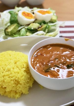 本格エビのココナッツミルクカレー-レシピのメイン写真