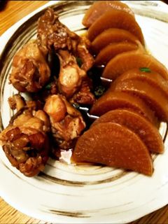 お父さんレシピ『手羽元と大根の煮物』-レシピのメイン写真