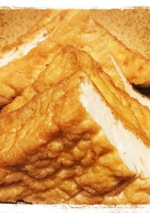 シンプルに厚揚げのめんつゆ煮-レシピのメイン写真