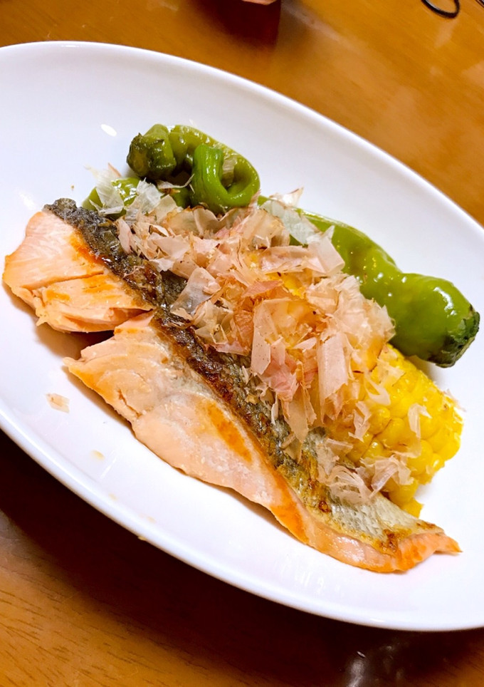 鮭と夏野菜の焼き浸し-レシピのメイン写真