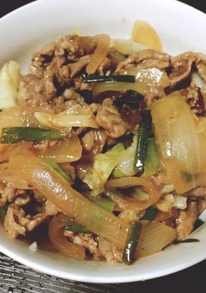 牛キャベツのオイスターソース炒め-レシピのメイン写真