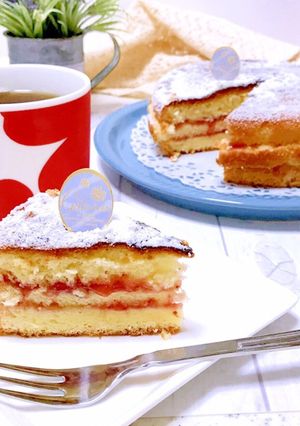 ビクトリアンサンドケーキ-レシピのメイン写真