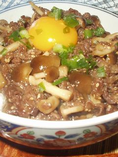 超簡単!焼肉のたれで牛肉丼☆-レシピのメイン写真