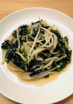わかめともやしのあんかけ-レシピのメイン写真
