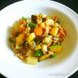 豚と野菜サイコロ味噌炒め・一人昼ご飯⑨