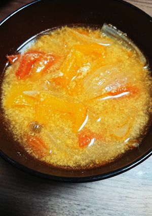 カレー缶で作る 簡単 トマト野菜スープ-レシピのメイン写真